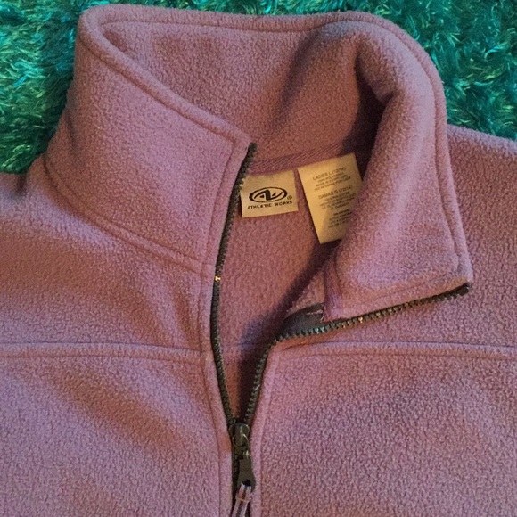 Athletic Works lavender fleece jacket - Picture 2 of 8